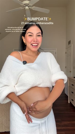 Actualización de mis 21 semanas de embarazo❤️ ¿Ustedes por cuál semana van y cómo están llevando este proceso? ✨ #crismiranda #embarazadita #21semanas #21semanasdeembarazo #embarazo | Cris Miranda