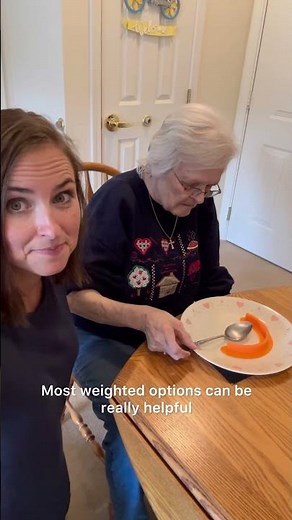 Tremor management! #occupationaltherapist #homehealth #tremor