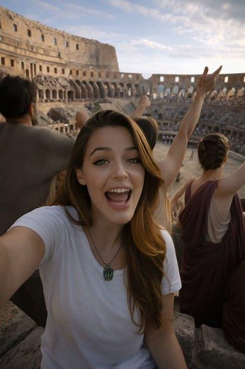 Inside the Colosseum During a Gladiator Fight (Ancient Rome)