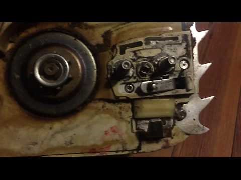 How to Remove and Replace A Chain Tensioner on a Stihl Chainsaw