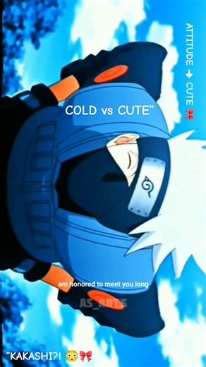You’ve Never Seen Kakashi Like This 😳🎀 | Cute Anime Drawing Transition