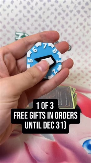 AstroPrints3D on Instagram: "GIFT 2 OF 3 TO END 2025 🎁 Blue glow-in-the-dark Point Tracker ✨ Included with Riftbound TCG orders 💙 $1 from every item ordered is donated to Cochrane Polar Bear Habitat this month 🐻‍❄️ Sponsored by ENDGAME Sleeves — use code ASTRO to save 10% ❤️ #riftboundtcg #riftbound #tcgcommunity #leagueoflegends #gift"