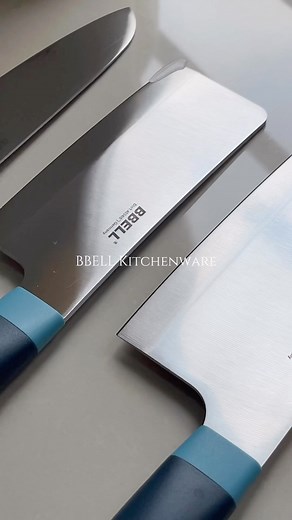 越看越好看啊啊🤍极简厨房好物推荐✨ #kitchen #kitchenware #knifeset #silicone #selfcare #unboxing #parcel #warranty | BBELL