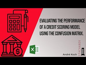 Evaluating the performance of a credit scoring model using the confusion matrix