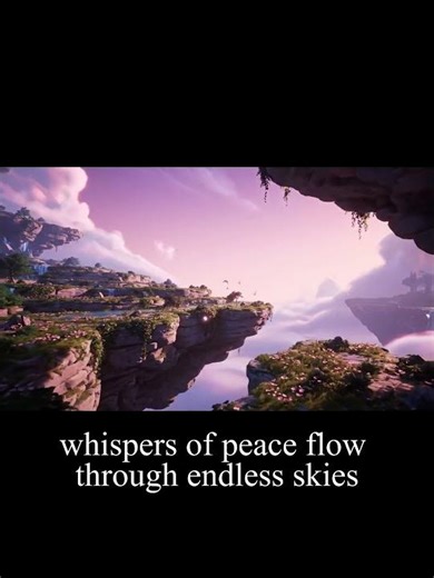 Heavenly Cloud Palace of Dreams | 4K Pink Paradise, Relaxing Fantasy Scenery