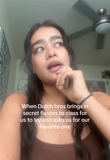 Enjoying Dutch Bros Coffee at Arizona State University