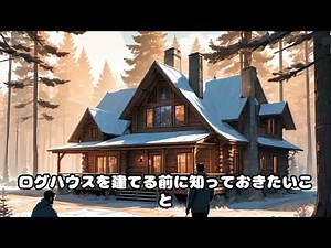 ログハウスの構造と実際の住み心地