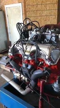 Running of a 425hp 409 Chevy