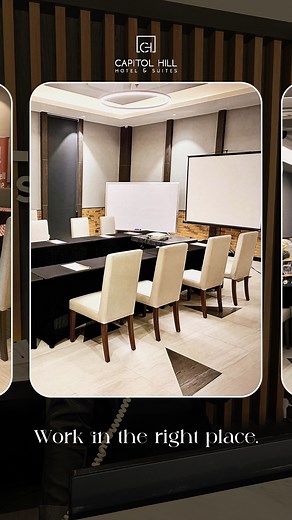 Productivity meets relaxation at Capitol Hill. Work with a view, meet in style, and recharge in comfort. Whether it’s a client meeting, team huddle, or solo work session, we’ve got the perfect space for you. Book your workspace today and redefine the way you work! 📞0977 124 7175 | 045 436 0557 | 0969 176 4473 🔗 https://bit.ly/CapitolHillBooking #CapitolHillHotelAndSuites #OverlookRestaurant #LuxuryStay #SplendidComfort #Staycation #BookYourTable #AngelesCity | Capitol Hill Hotel & Suites