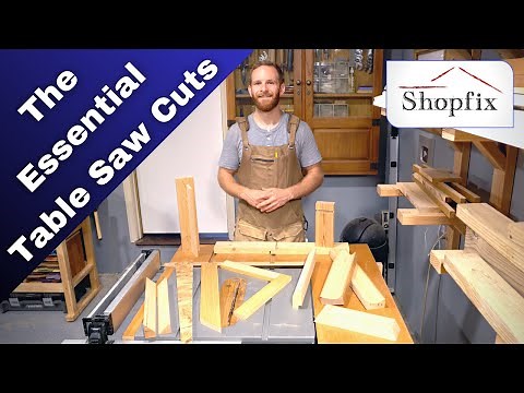 Essential Table Saw Cuts for Better Woodworking