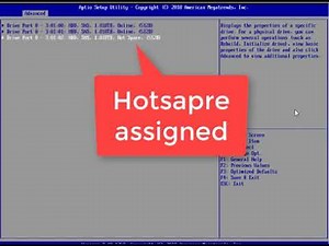 FUJITSU Server PRIMERGY RX2540 M5 - Configure RAID 1 with hot spare and install windows server 2019