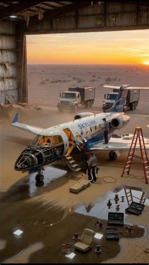 Airplane Restoration #shortvideo #shortsfeed #shorts