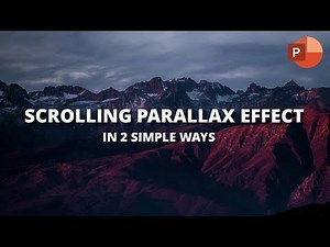 Scrolling Parallax Effect in PowerPoint | Parallax Effect