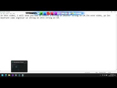 022 How to insert a string in another string in C#