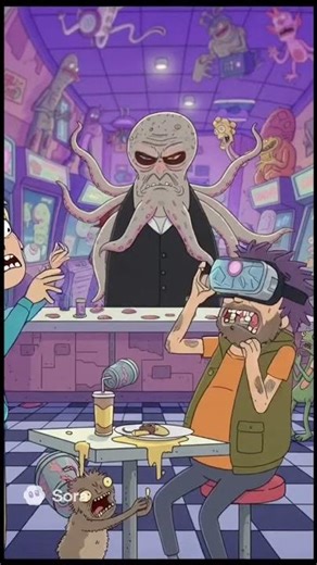 VR Gone Wrong in Alien Arcade | Sci-Fi Comedy Short (AI Animation) #aianimation