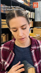 Did you know that the first edition of Darwin’s ‘Origin of Species’ does not include the word’ evolution’? Rare book expert @rebecca.romney tells us the history behind this legendary book. | Science Friday