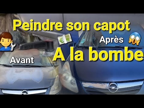 👨‍🔧How to Paint Your Hood with Spray Paint‼️😀Economical 💶 Great Results 👍