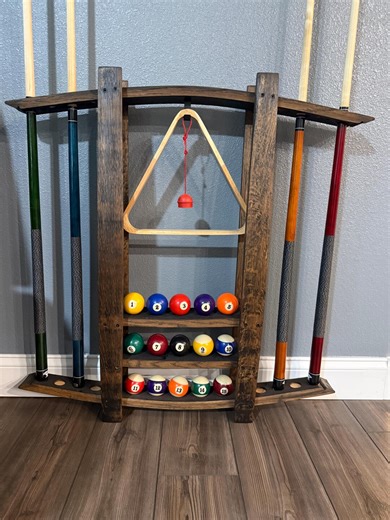 Pool Cue Rack - Etsy