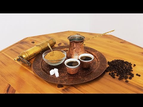 Kako se pravi bosanska kahva - how to make Bosnian coffee