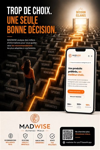 MADWISE — Achetez-Mieux : recommandations hygiène et cosmétiques