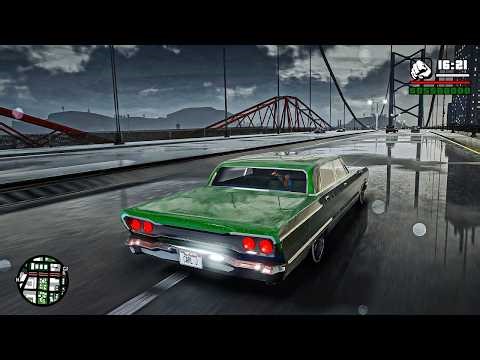 GTA San Andreas REMASTERED: Las Venturas & San Fierro Gameplay (GTA 5 MOD) 🌴🔥