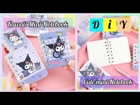 How to make kawaii Mini Notebook at home|DIY super cute mini diary |Cute and easy paper crafts ideas