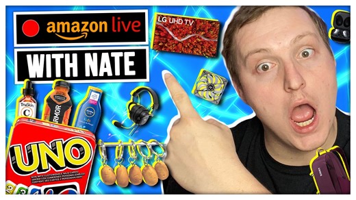 Watch Todays Finds and Deals on Amazon Live