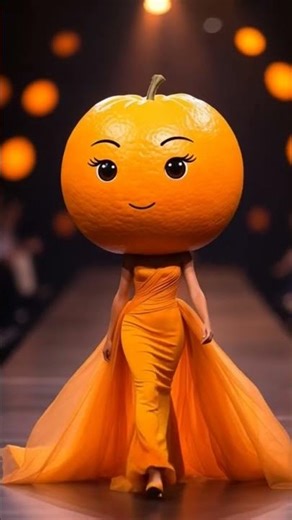 When Fruits Become Fashion Models 😂🍌 #3danimation #funny y