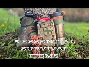 5 Essential Survival Items: A Framework for Your Minimalist Kit (Plus Bonus Items)!