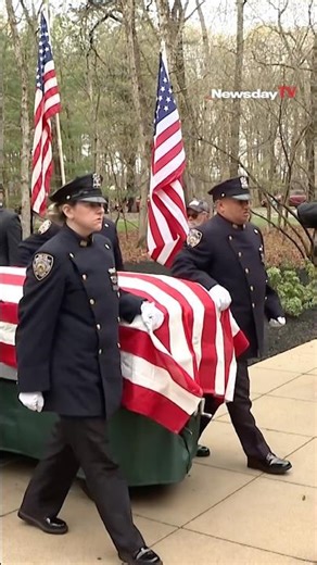 Retired NYPD Officer Fuoco had no family, so 200 police and other mourners came to his funeral