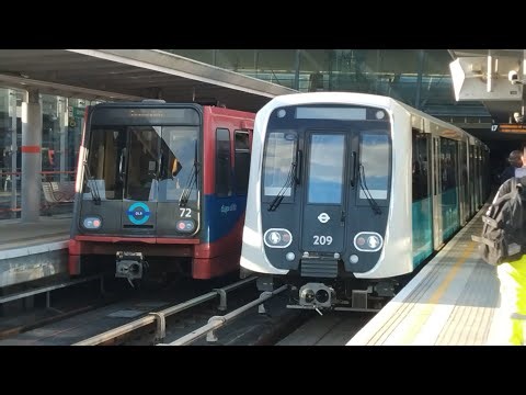 (First Day) - DLR - Brand New B23 Stock Train - (209) - Back at Stratford DLR Station - 30/09/2025