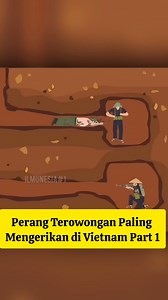 1.1M views · 10K reactions | Perang Terowongan Paling Mengerikan di Vietnam Part 1 #edukasi #information #education #science | Ilmunesia#1 | Facebook
