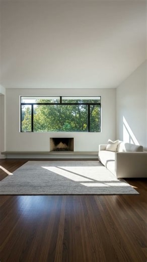 Empty to Styled Living Room Transformation 🏠 #homedesign