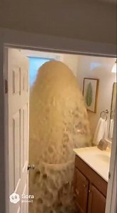 Exploding toilet