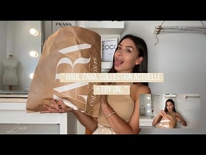 " HAUL ZARA, COLLECTION ACTUELLE + TRY ON.. "