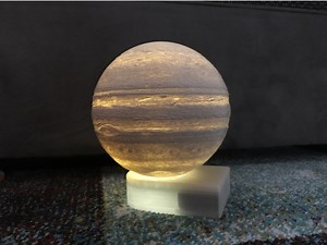 Jupiter Lamp Base #3DThursday #3DPrinting