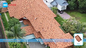 1.8K views · 44 reactions | A Stunning roof with an imaginative design. ✨ Featured: Flexa - Clay Roof tile Color: Mixed To know more: https://b.link/flexa-rooftile #roof #roofing #vinatge #antique #naturalred #rooftile #roofingtiles #clay #tiles #claytiles #clayrooftiles #bmigroup #monier #itsneverjustaroof | BMI India | Facebook