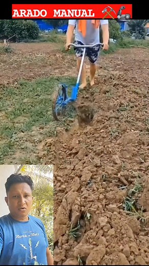 Arado manual ⚒️ 🦾 #reels | Inmer O Pineda G