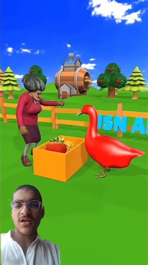 Funny Scary Teacher Moments vs Duck #shorts#scaryteacher3d#3danimation