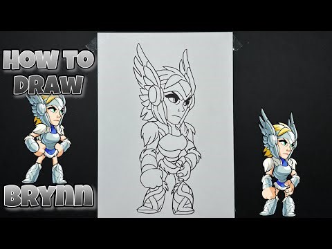 How To Draw Brynn | Brawlhalla | Step By Step #drawing #howtodraw #brawlhalla