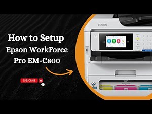 How to Setup Epson EM C800 Printer | Step-by-Step Guide