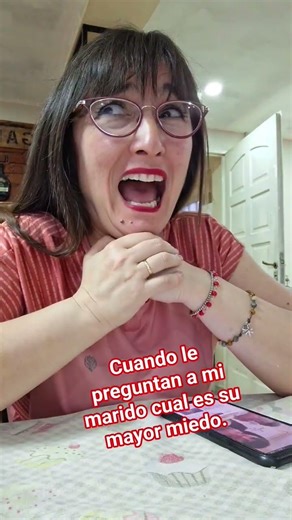 Cuando le preguntan a mi marido cual es su mayor miedo. #humor #comedia