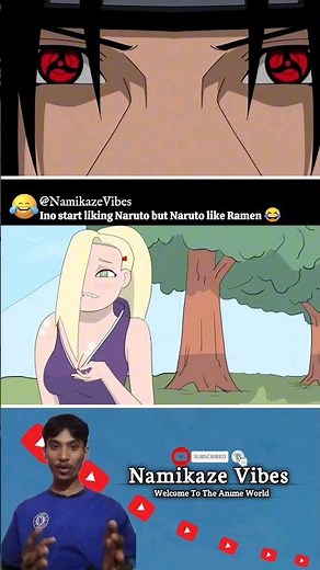 Naruto Ignore Ino 😂 #naruto #namikazevibes #shorts
