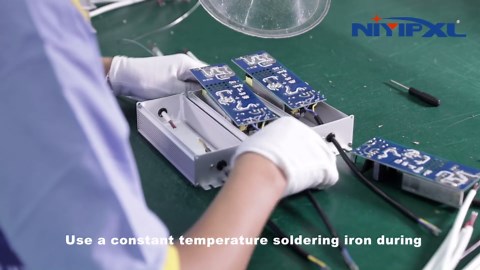 LED Driver 120 Watts Waterproof IP67 Power Supply Transformer Adapter 100V-260V AC to 12V DC Low Voltage Output for LED Light, Computer Project, Outdoor Light and Any 12V DC led Lights