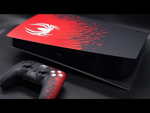 Spider-Man 2 PS5 Limited Edition Console & DualSense Unboxing