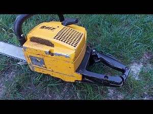 partner R417 chainsaw test