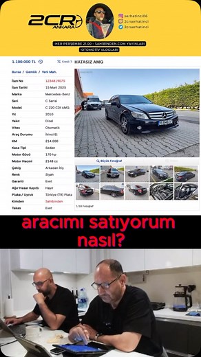 2CR Serhat İnci Canlı Yayın Reels on Instagram: "Mercedes c220 cdi neden satılmıyor? #mercedes #reklam değil kişisel görüşlerdir"