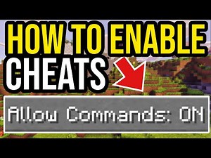 How To Enable Cheats & Allow Commands In Minecraft Bedrock & Java