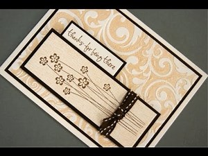 Letterpress with a Cuttlebug Folder