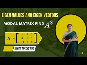 Modal matrix/ Diagonal of the matrix - Most Important Problem